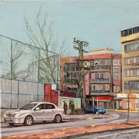 "Çanakkale" eseri SONER CİVRİZOĞLU tarafından 2019 yılında 25x25 cm ölçülerinde Tuval üzeri yağlı boya tekniği ile yapılmıştır.