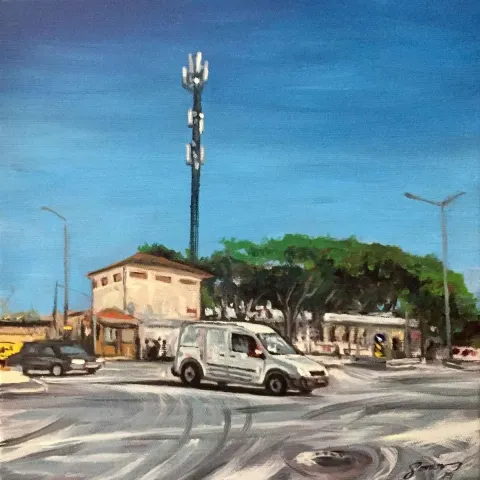 "Çanakkale" eseri SONER CİVRİZOĞLU tarafından 2019 yılında 25x25 cm ölçülerinde Tuval üzeri yağlı boya tekniği ile yapılmıştır.