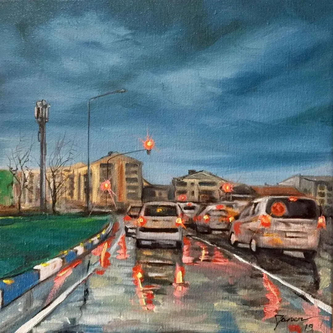 yakınlaştır "Çanakkale" eseri SONER CİVRİZOĞLU tarafından 2019 yılında 25x25 cm ölçülerinde Tuval üzeri yağlı boya tekniği ile yapılmıştır.