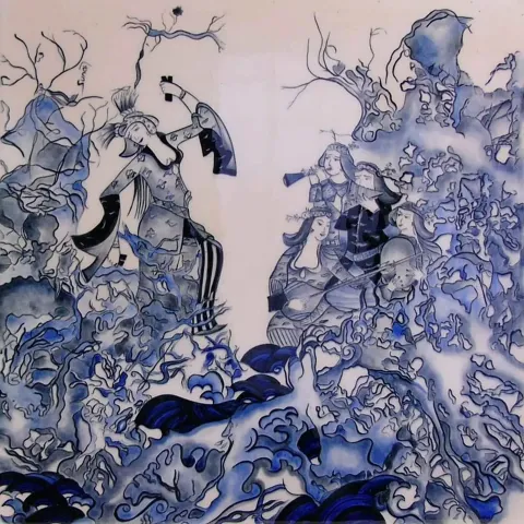 SUNA AKTAŞ — “İsimsiz”, 2019 "İsimsiz" eseri SUNA AKTAŞ tarafından 2019 yılında 25x25 cm ölçülerinde Seramik tekniği ile yapılmıştır.