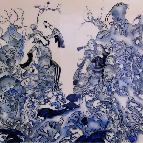 SUNA AKTAŞ — “İsimsiz”, 2019 "İsimsiz" eseri SUNA AKTAŞ tarafından 2019 yılında 25x25 cm ölçülerinde Seramik tekniği ile yapılmıştır.