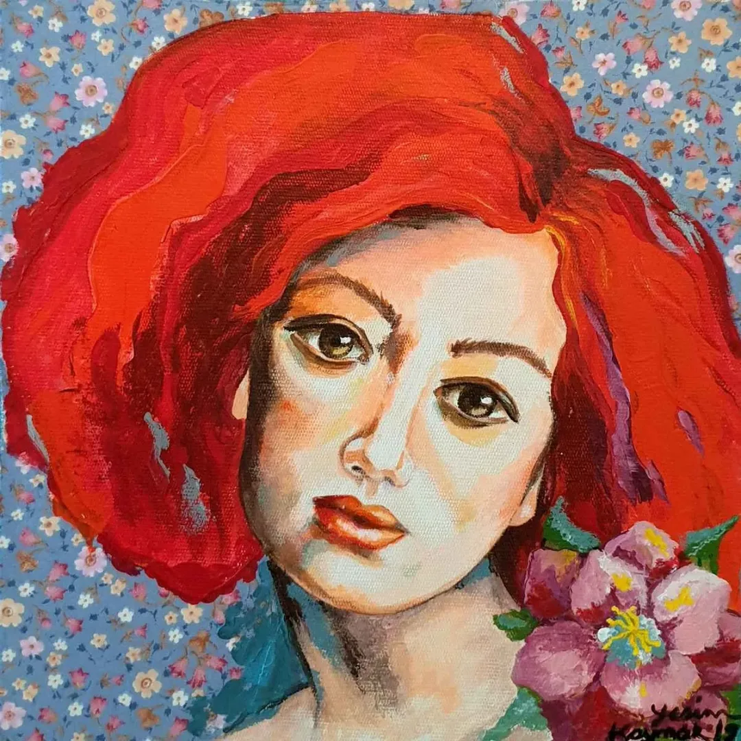 YEŞİM KAYMAK — “İsimsiz”, 2019 "İsimsiz" eseri YEŞİM KAYMAK tarafından 2019 yılında 25x25 cm ölçülerinde Tuval üzeri akrilik boya tekniği ile yapılmıştır.
