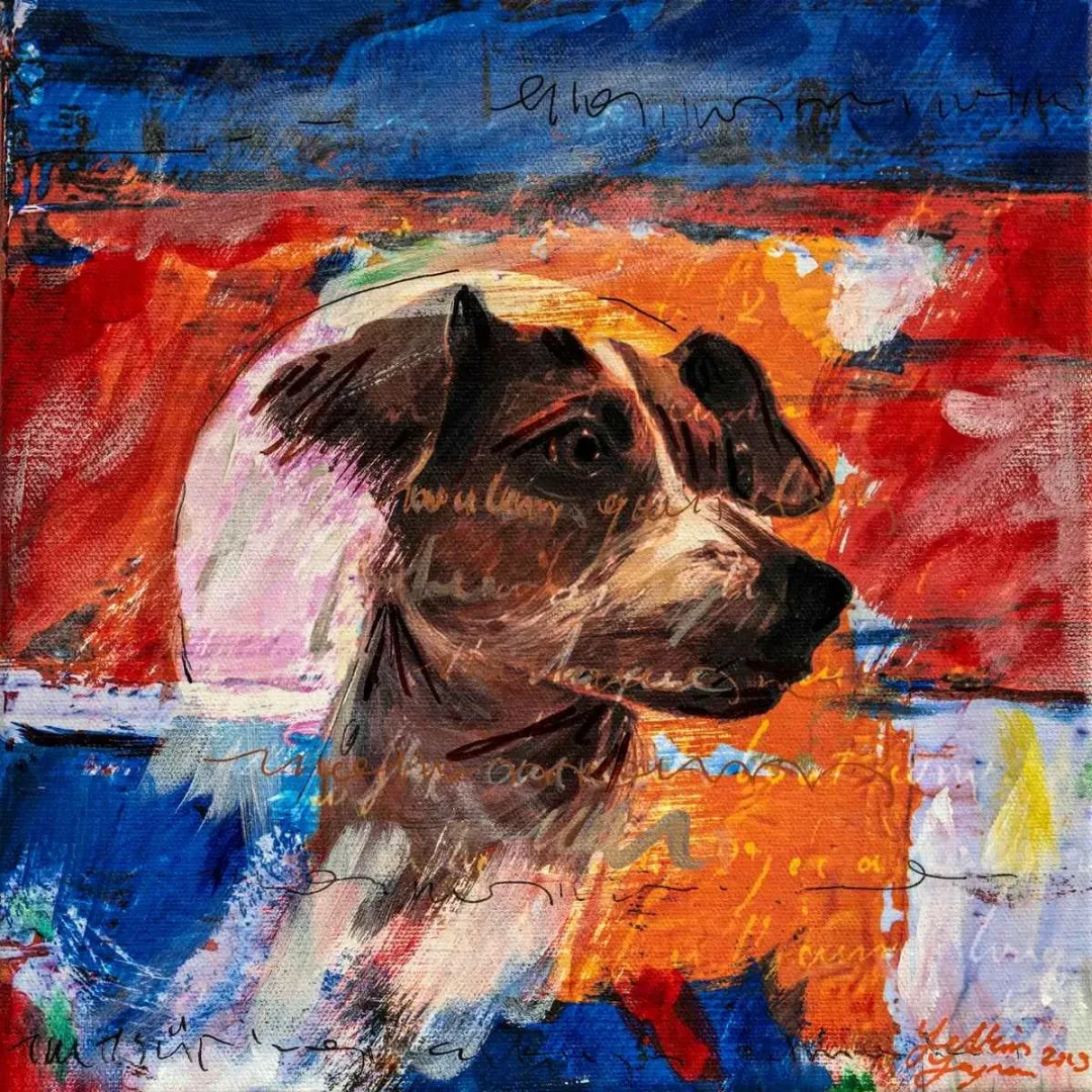 YETKİN YAĞCI — “İsimsiz”, 2019 "İsimsiz" eseri YETKİN YAĞCI tarafından 2019 yılında 25x25 cm ölçülerinde Tuval üzeri yağlı boya tekniği ile yapılmıştır.