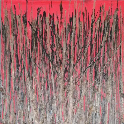 "İsimsiz" eseri YAVUZ AYHAN tarafından 2019 yılında 25x25 cm ölçülerinde Tuval üzeri yağlı boya tekniği ile yapılmıştır.