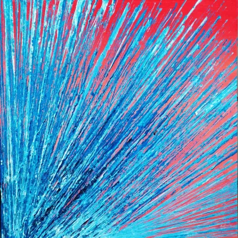 "İsimsiz" eseri YAVUZ AYHAN tarafından 2019 yılında 25x25 cm ölçülerinde Tuval üzeri yağlı boya tekniği ile yapılmıştır.