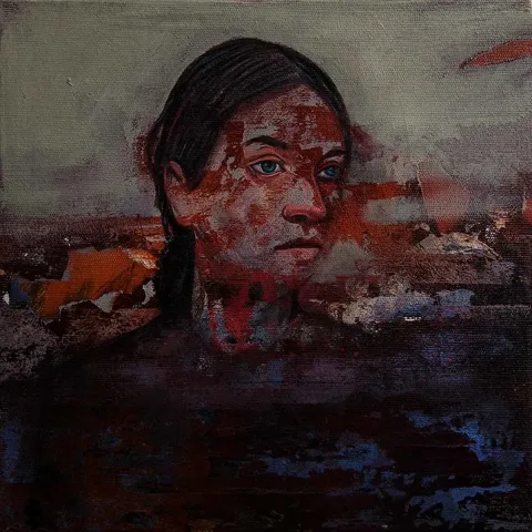 "İsimsiz" eseri MAHMUT ÖZDEMİR tarafından 2019 yılında 25x25 cm ölçülerinde Tuval üzeri yağlı boya tekniği ile yapılmıştır.