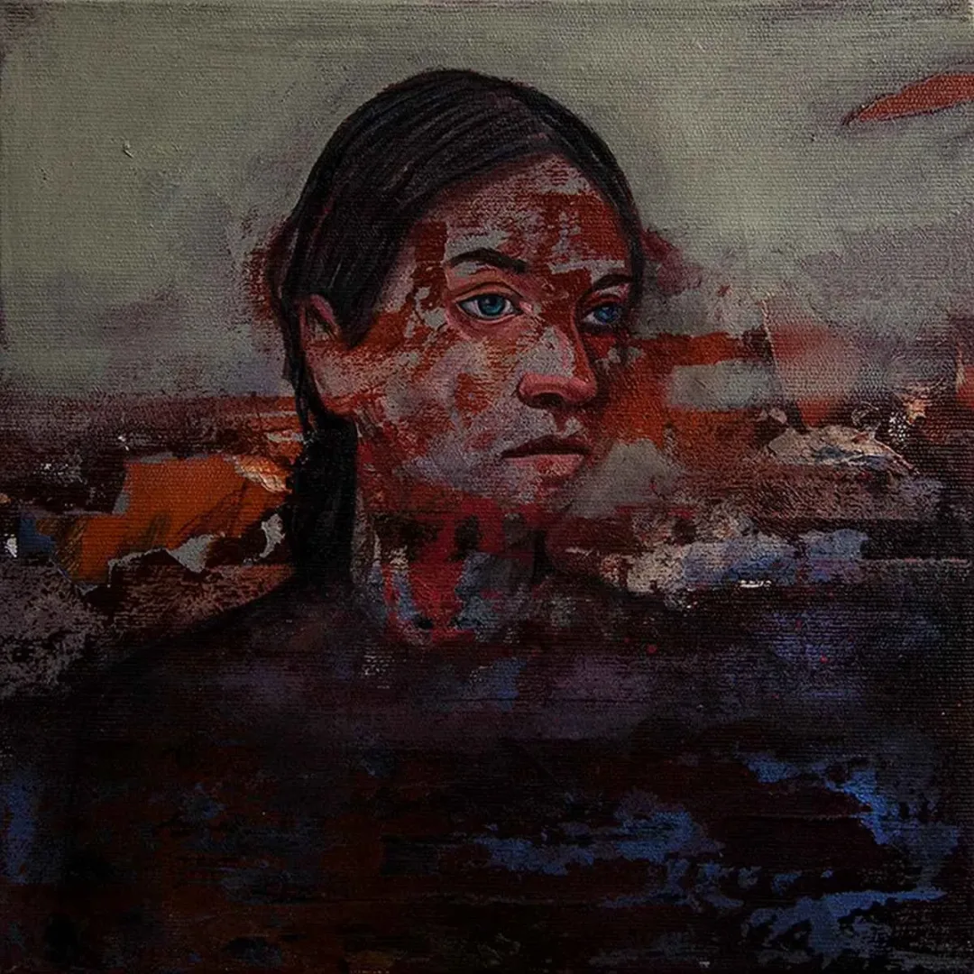MAHMUT ÖZDEMİR — “İsimsiz”, 2019 "İsimsiz" eseri MAHMUT ÖZDEMİR tarafından 2019 yılında 25x25 cm ölçülerinde Tuval üzeri yağlı boya tekniği ile yapılmıştır.