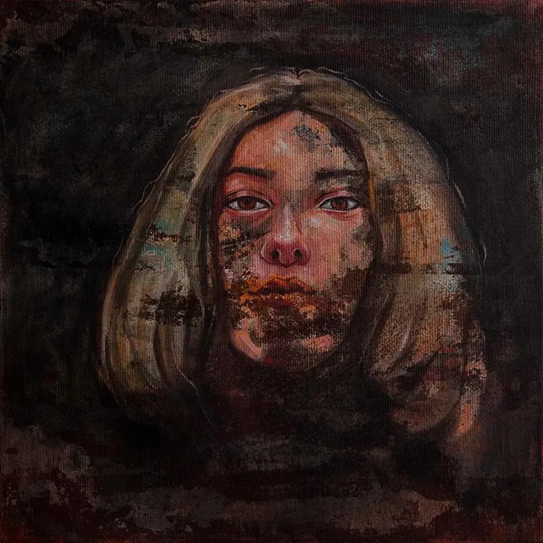 MAHMUT ÖZDEMİR — “İsimsiz”, 2019 "İsimsiz" eseri MAHMUT ÖZDEMİR tarafından 2019 yılında 25x25 cm ölçülerinde Tuval üzeri yağlı boya tekniği ile yapılmıştır.