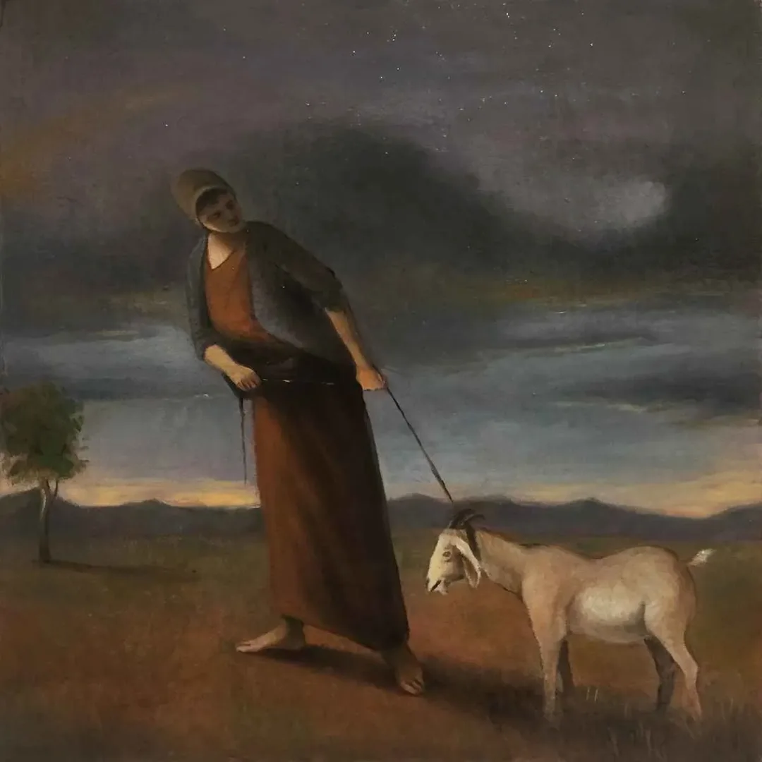 ERDİ KORKMAZ — “İsimsiz”, 2019 "İsimsiz" eseri ERDİ KORKMAZ tarafından 2019 yılında 25x25 cm ölçülerinde Tuval üzeri yağlı boya tekniği ile yapılmıştır.