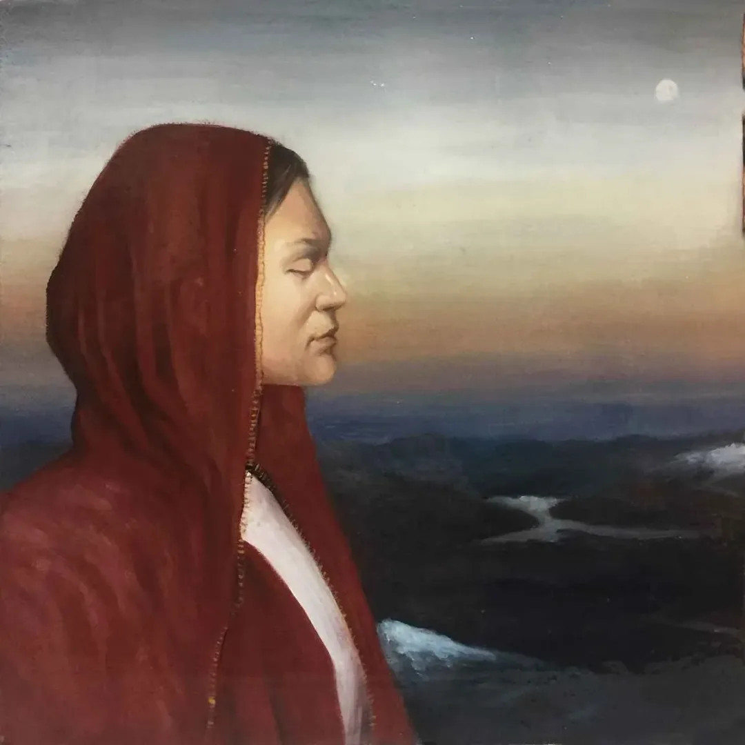 ERDİ KORKMAZ — “İsimsiz”, 2019 "İsimsiz" eseri ERDİ KORKMAZ tarafından 2019 yılında 25x25 cm ölçülerinde Tuval üzeri yağlı boya tekniği ile yapılmıştır.