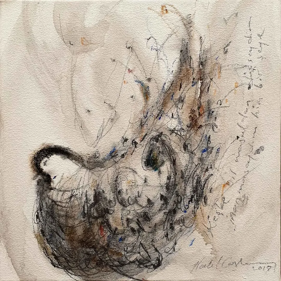 HALİL COŞKUN — “İsimsiz”, 2019 "İsimsiz" eseri HALİL COŞKUN tarafından 2019 yılında 25x25 cm ölçülerinde Tuval üzeri yağlı boya tekniği ile yapılmıştır.