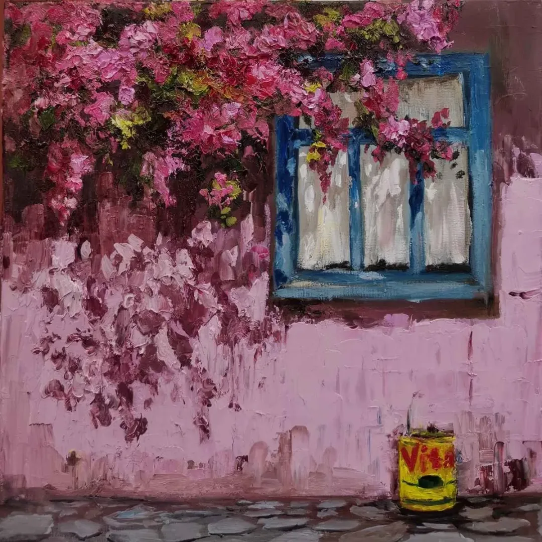"İsimsiz" eseri CANAN AYDOĞMUŞ tarafından 2019 yılında 25x25 cm ölçülerinde Tuval üzeri yağlı boya tekniği ile yapılmıştır.