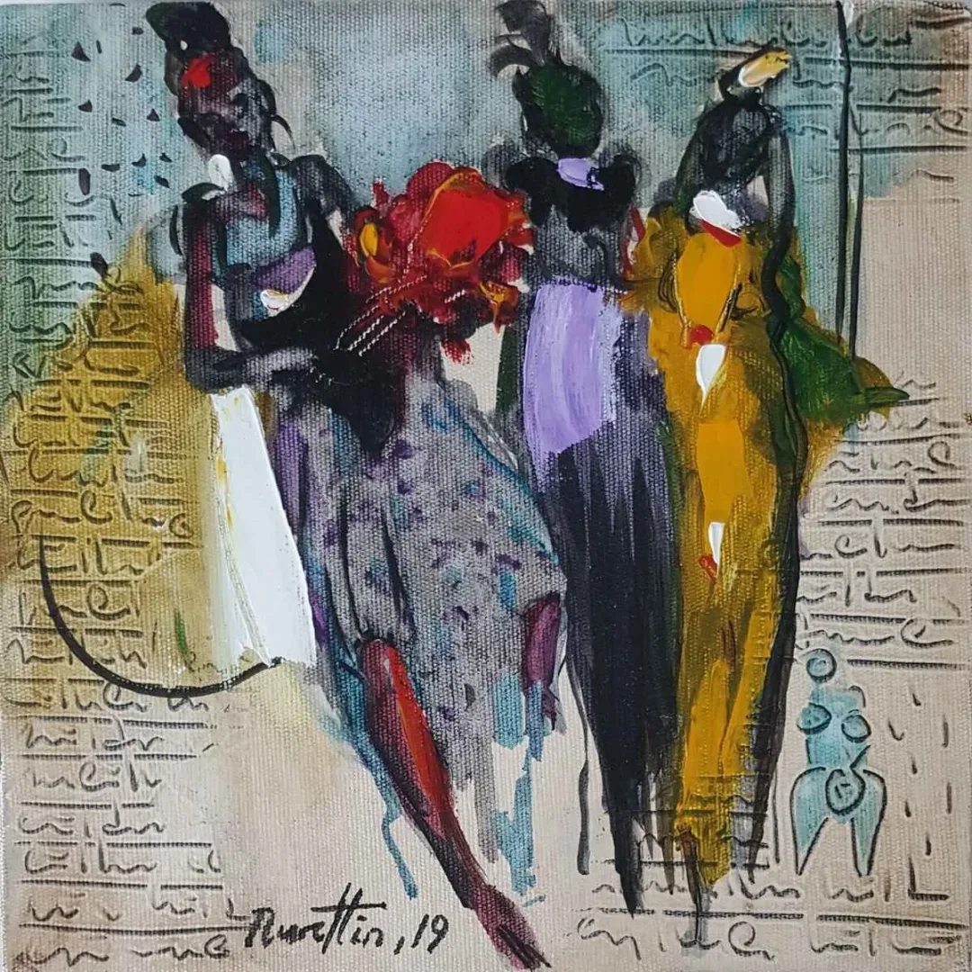 NURETTİN AKKAYA — “İsimsiz”, 2019 "İsimsiz" eseri NURETTİN AKKAYA tarafından 2019 yılında 25x25 cm ölçülerinde Tuval üzeri yağlı boya tekniği ile yapılmıştır.