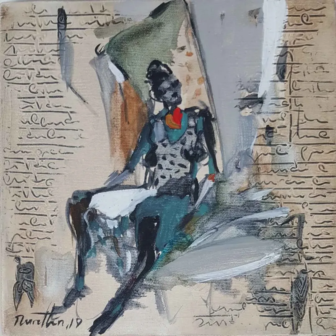 NURETTİN AKKAYA — “İsimsiz”, 2019 "İsimsiz" eseri NURETTİN AKKAYA tarafından 2019 yılında 25x25 cm ölçülerinde Tuval üzeri yağlı boya tekniği ile yapılmıştır.
