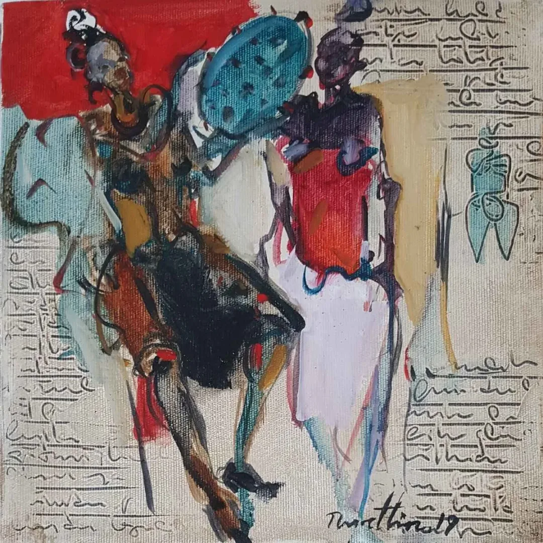 NURETTİN AKKAYA — “İsimsiz”, 2019 "İsimsiz" eseri NURETTİN AKKAYA tarafından 2019 yılında 25x25 cm ölçülerinde Tuval üzeri yağlı boya tekniği ile yapılmıştır.
