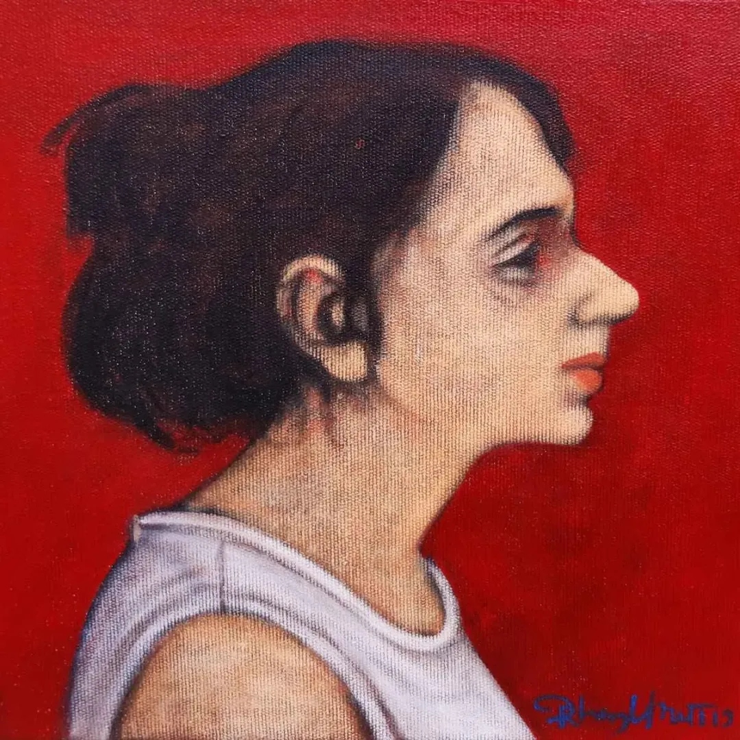 ORHAN UMUT — “İsimsiz”, 2019 "İsimsiz" eseri ORHAN UMUT tarafından 2019 yılında 25x25 cm ölçülerinde Tuval üzeri akrilik boya tekniği ile yapılmıştır.