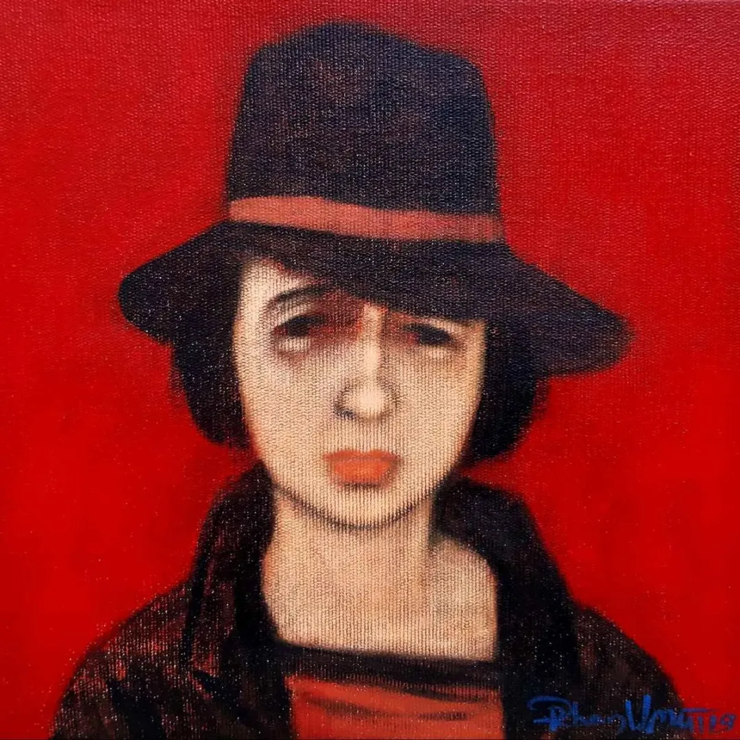 ORHAN UMUT — “İsimsiz”, 2019 "İsimsiz" eseri ORHAN UMUT tarafından 2019 yılında 25x25 cm ölçülerinde Tuval üzeri akrilik boya tekniği ile yapılmıştır.