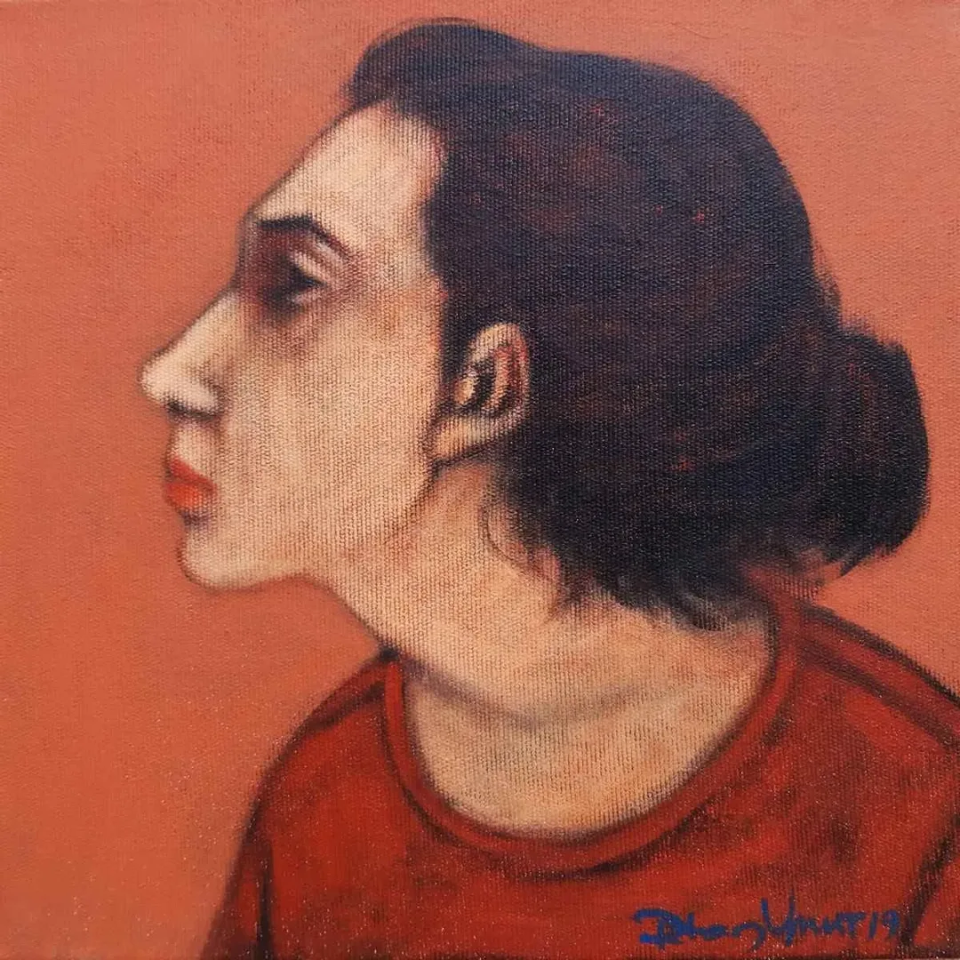 ORHAN UMUT — “İsimsiz”, 2019 "İsimsiz" eseri ORHAN UMUT tarafından 2019 yılında 25x25 cm ölçülerinde Tuval üzeri akrilik boya tekniği ile yapılmıştır.