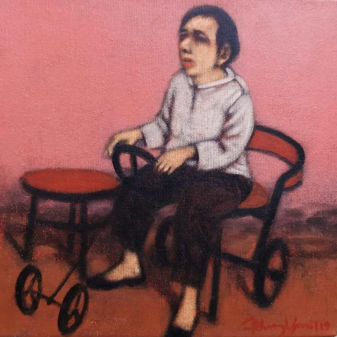 ORHAN UMUT — “İsimsiz”, 2019 "İsimsiz" eseri ORHAN UMUT tarafından 2019 yılında 25x25 cm ölçülerinde Tuval üzeri akrilik boya tekniği ile yapılmıştır.