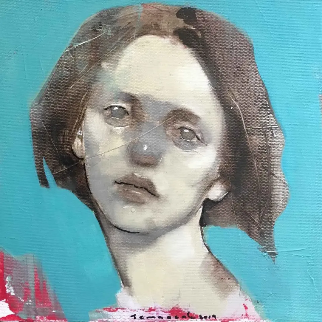 SEMA ÖCAL — “İsimsiz”, 2019 "İsimsiz" eseri SEMA ÖCAL tarafından 2019 yılında 25x25 cm ölçülerinde Tuval üzeri yağlı boya tekniği ile yapılmıştır.
