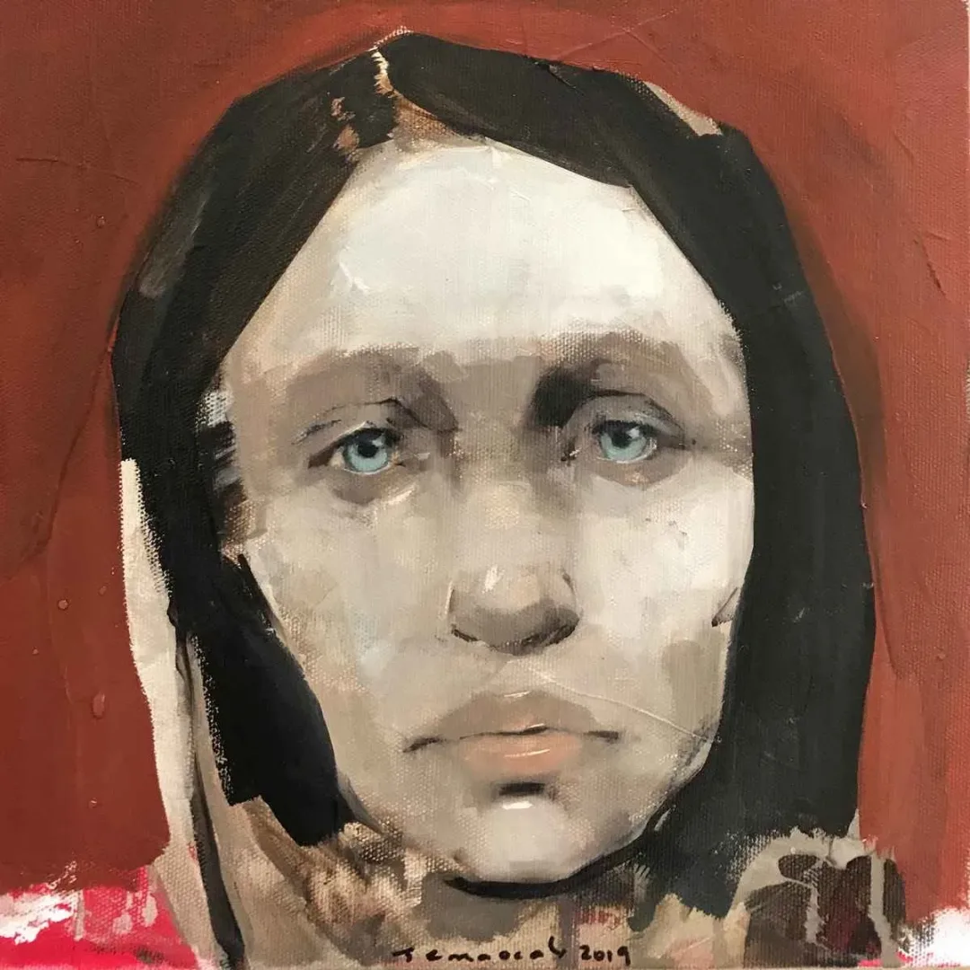SEMA ÖCAL — “İsimsiz”, 2019 "İsimsiz" eseri SEMA ÖCAL tarafından 2019 yılında 25x25 cm ölçülerinde Tuval üzeri yağlı boya tekniği ile yapılmıştır.