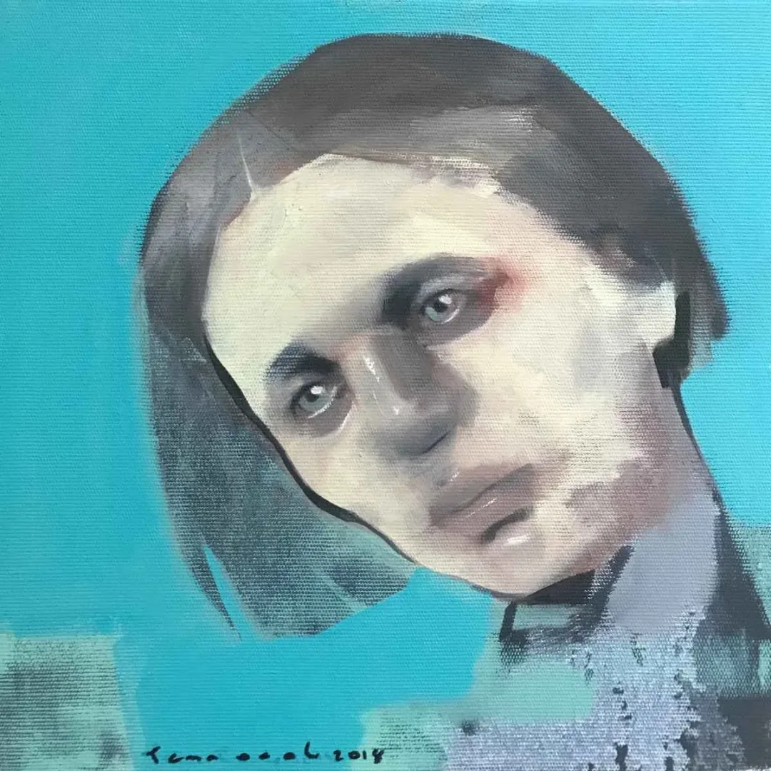 SEMA ÖCAL — “İsimsiz”, 2019 "İsimsiz" eseri SEMA ÖCAL tarafından 2019 yılında 25x25 cm ölçülerinde Tuval üzeri yağlı boya tekniği ile yapılmıştır.