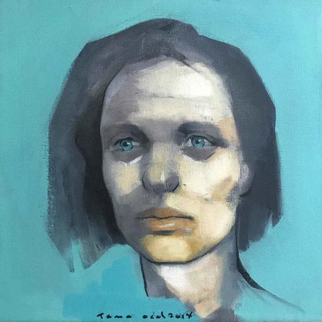 SEMA ÖCAL — “İsimsiz”, 2019 "İsimsiz" eseri SEMA ÖCAL tarafından 2019 yılında 25x25 cm ölçülerinde Tuval üzeri yağlı boya tekniği ile yapılmıştır.