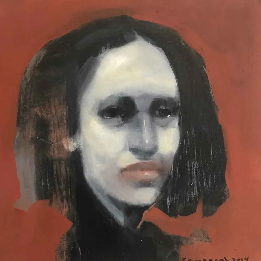 SEMA ÖCAL — “İsimsiz”, 2019 "İsimsiz" eseri SEMA ÖCAL tarafından 2019 yılında 25x25 cm ölçülerinde Tuval üzeri yağlı boya tekniği ile yapılmıştır.