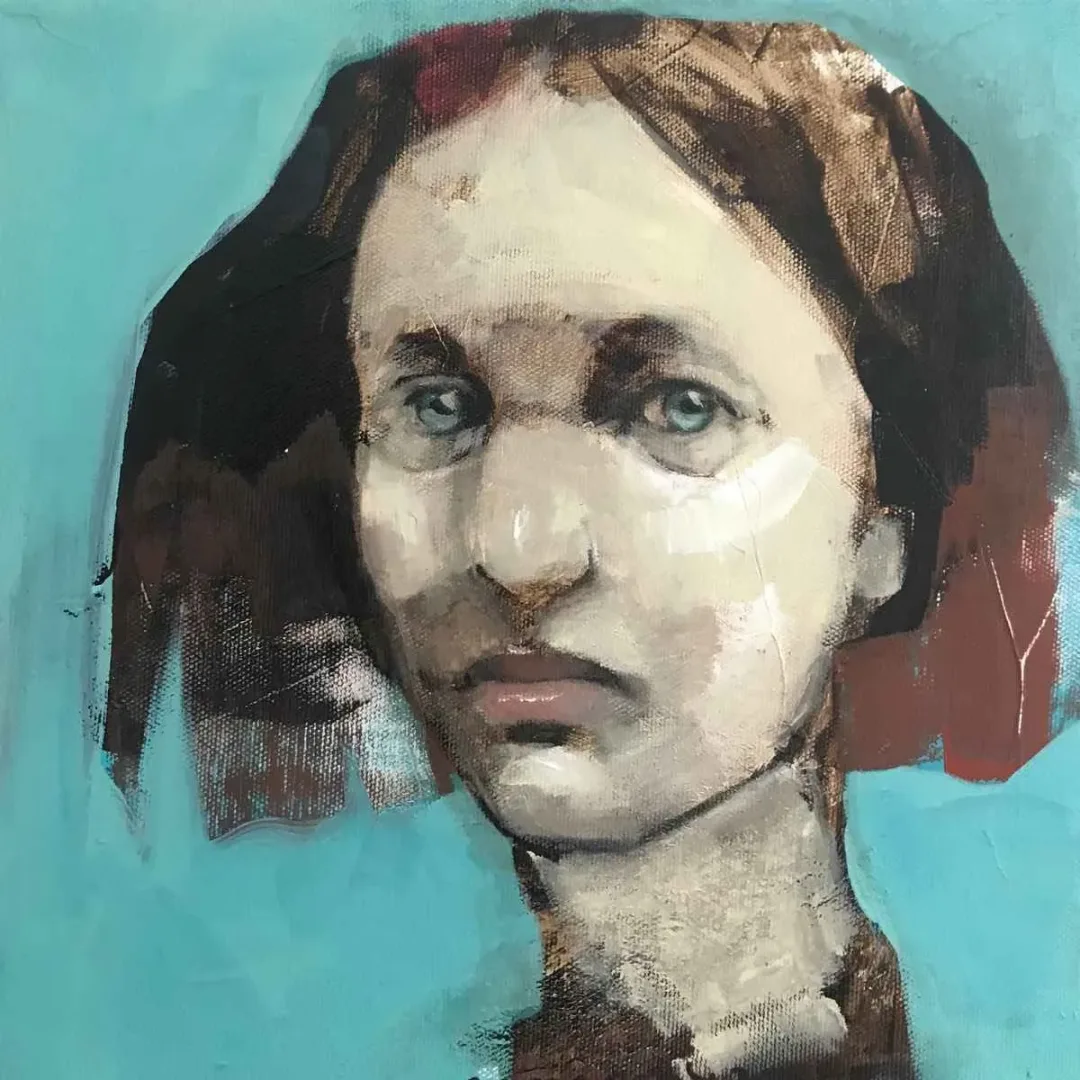 SEMA ÖCAL — “İsimsiz”, 2019 "İsimsiz" eseri SEMA ÖCAL tarafından 2019 yılında 25x25 cm ölçülerinde Tuval üzeri yağlı boya tekniği ile yapılmıştır.