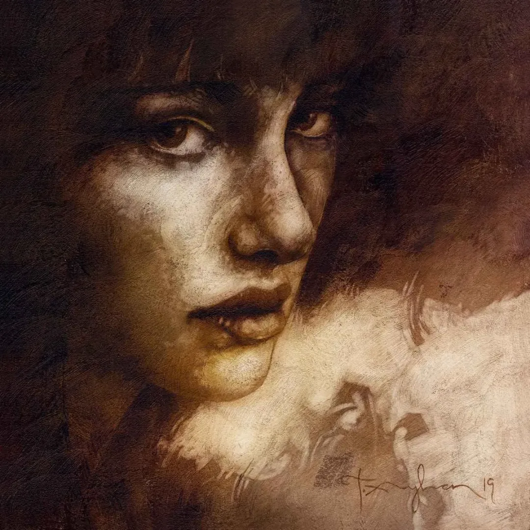 TALAT AYHAN — “İsimsiz”, 2019 "İsimsiz" eseri TALAT AYHAN tarafından 2019 yılında 25x25 cm ölçülerinde Tuval üzeri yağlı boya tekniği ile yapılmıştır.