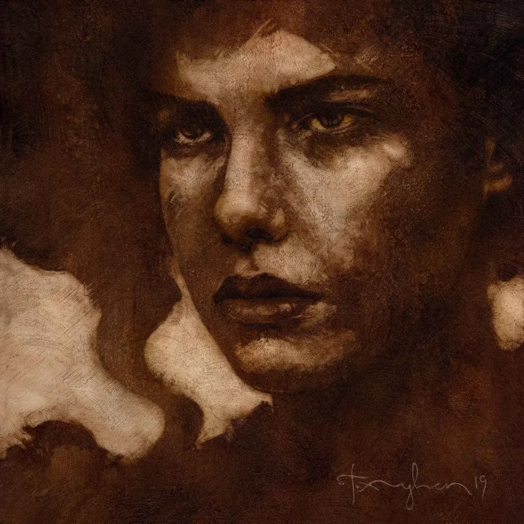 TALAT AYHAN — “İsimsiz”, 2019 "İsimsiz" eseri TALAT AYHAN tarafından 2019 yılında 25x25 cm ölçülerinde Tuval üzeri yağlı boya tekniği ile yapılmıştır.
