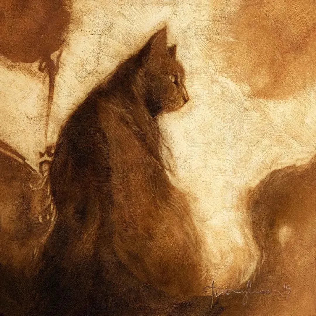 TALAT AYHAN — “İsimsiz”, 2019 "İsimsiz" eseri TALAT AYHAN tarafından 2019 yılında 25x25 cm ölçülerinde Tuval üzeri yağlı boya tekniği ile yapılmıştır.