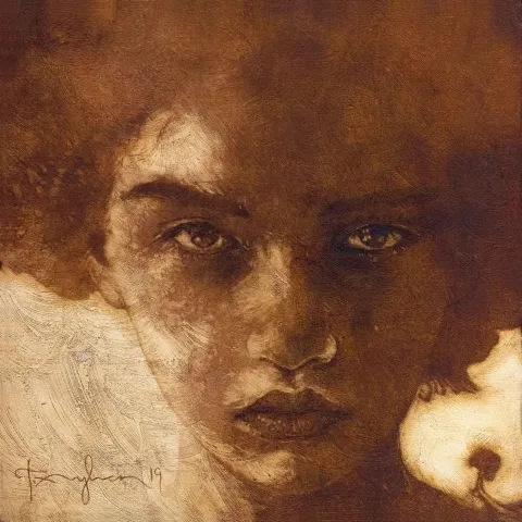 TALAT AYHAN — “İsimsiz”, 2019 "İsimsiz" eseri TALAT AYHAN tarafından 2019 yılında 25x25 cm ölçülerinde Tuval üzeri yağlı boya tekniği ile yapılmıştır.