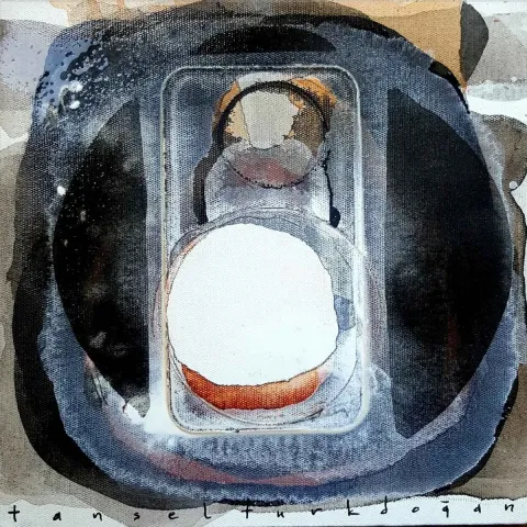 "İsimsiz" eseri TANSEL TÜRKDOĞAN tarafından 2019 yılında 25x25 cm ölçülerinde Tuval üzeri akrilik boya tekniği ile yapılmıştır.