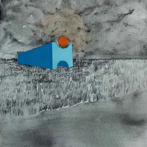BELGİN ŞEN — “İsimsiz”, 2019 "İsimsiz" eseri BELGİN ŞEN tarafından 2019 yılında 25x25 cm ölçülerinde Tuval üzeri akrilik boya tekniği ile yapılmıştır.