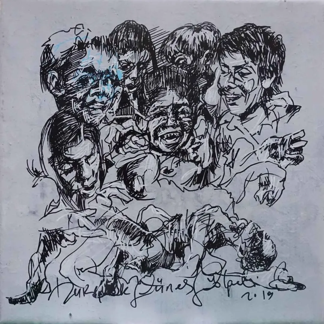 BURÇAK GÜNER GÖLGELİ — “İsimsiz”, 2019 "İsimsiz" eseri BURÇAK GÜNER GÖLGELİ tarafından 2019 yılında 25x25 cm ölçülerinde Tuval üzeri akrilik boya tekniği ile yapılmıştır.