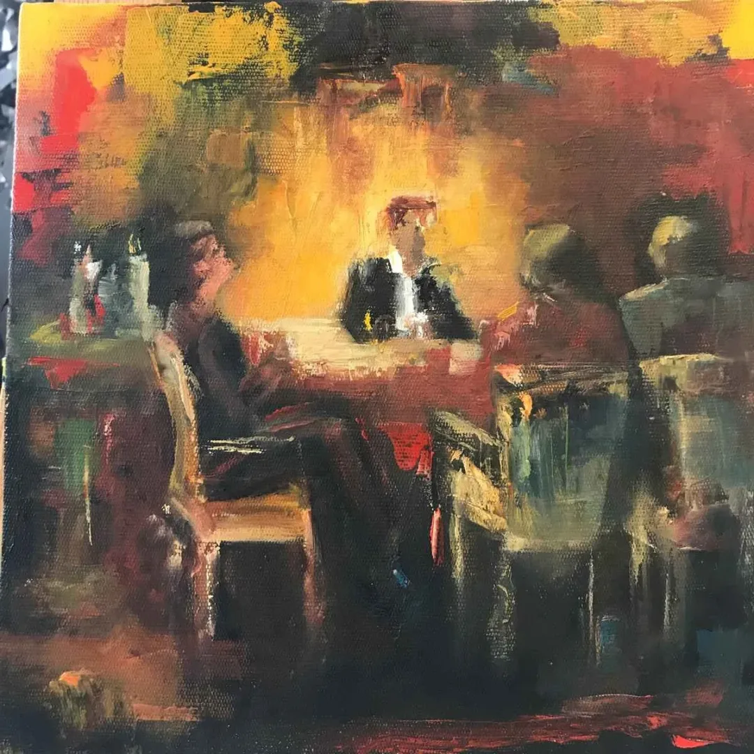 DENİZ KUMBASAR — “İsimsiz”, 2019 "İsimsiz" eseri DENİZ KUMBASAR tarafından 2019 yılında 25x25 cm ölçülerinde Tuval üzeri yağlı boya tekniği ile yapılmıştır.