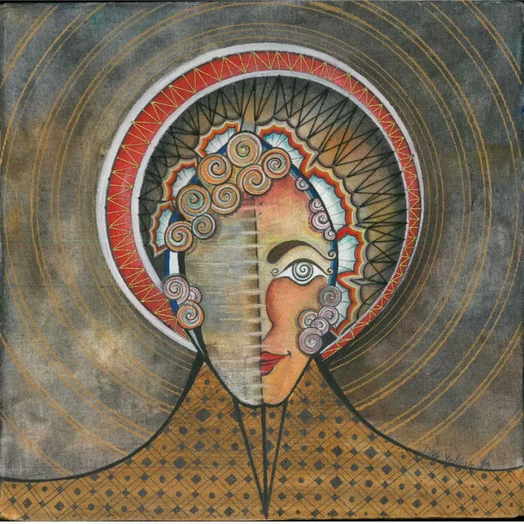 DİLEK YERLİKAYA — “İsimsiz”, 2019 "İsimsiz" eseri DİLEK YERLİKAYA tarafından 2019 yılında 25x25 cm ölçülerinde Tuval üzeri yağlı boya tekniği ile yapılmıştır.