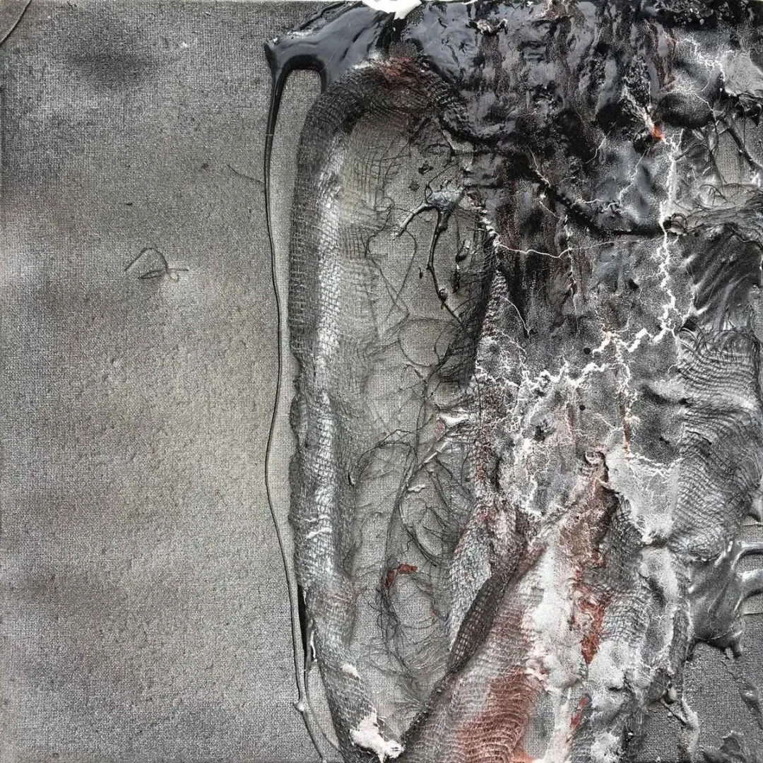 DUYGU ÇETİNKAYA — “İsimsiz”, 2019 "İsimsiz" eseri DUYGU ÇETİNKAYA tarafından 2019 yılında 25x25 cm ölçülerinde Tuval üzeri karışık teknik tekniği ile yapılmıştır.
