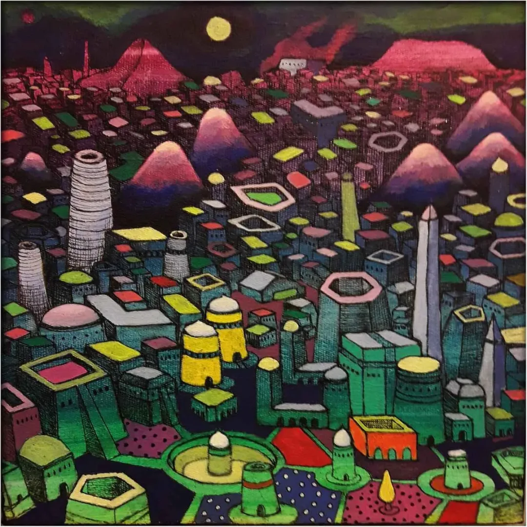 yakınlaştır "Atlantis" eseri EFE KASAPLAR tarafından 2019 yılında 25x25 cm ölçülerinde Tuval üzeri yağlı boya tekniği ile yapılmıştır.