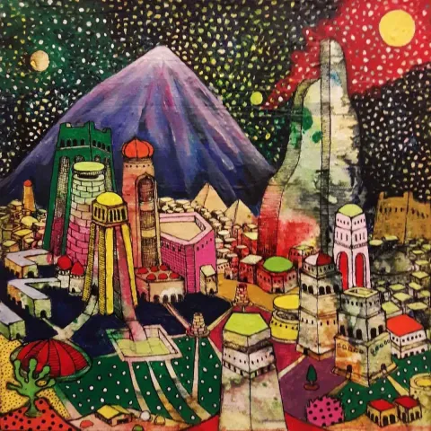 EFE KASAPLAR — “O Harikulade Parti”, 2019 "O Harikulade Parti" eseri EFE KASAPLAR tarafından 2019 yılında 25x25 cm ölçülerinde Tuval üzeri yağlı boya tekniği ile yapılmıştır.