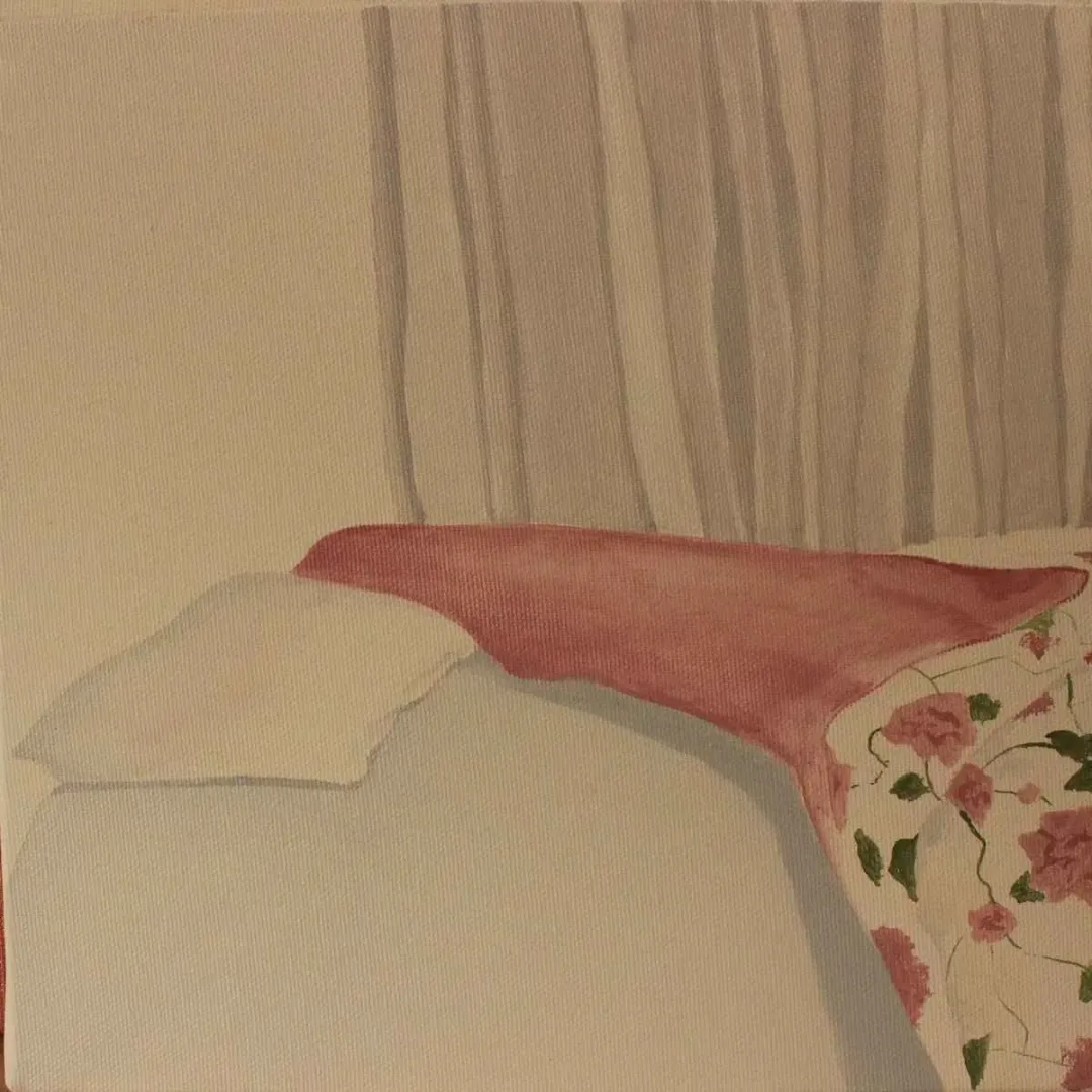 EMİNE ALTUN — “İsimsiz”, 2019 "İsimsiz" eseri EMİNE ALTUN tarafından 2019 yılında 25x25 cm ölçülerinde Tuval üzeri akrilik boya tekniği ile yapılmıştır.