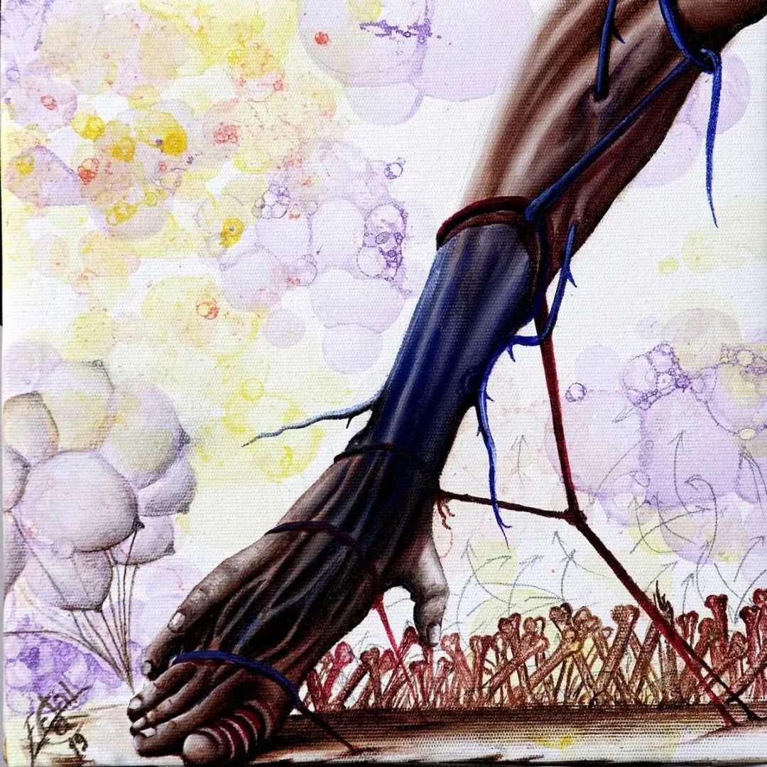 ERDAL ARSLAN — “İsimsiz”, 2019 "İsimsiz" eseri ERDAL ARSLAN tarafından 2019 yılında 25x25 cm ölçülerinde Tuval üzeri yağlı boya tekniği ile yapılmıştır.
