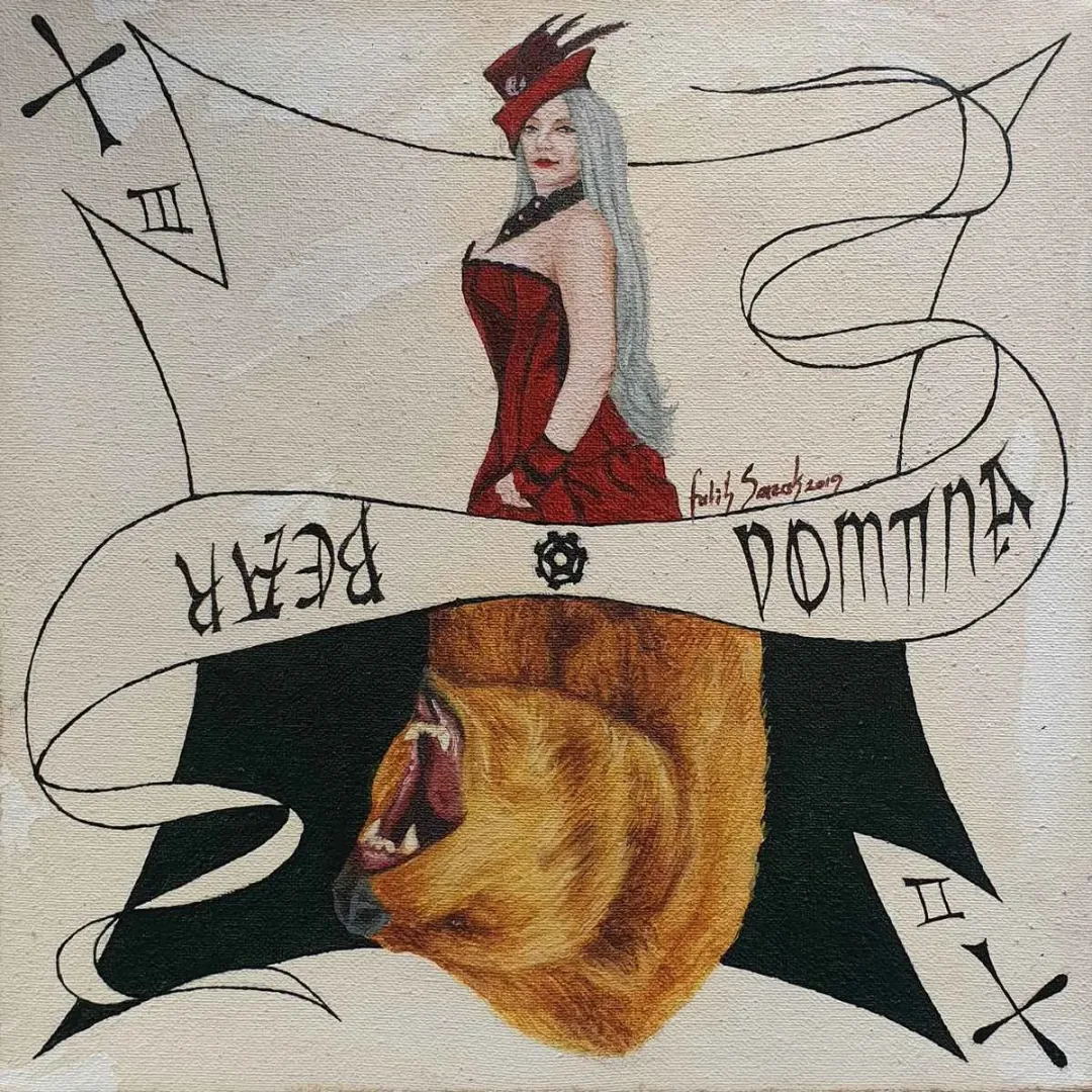 FATİH SAZAK — “İsimsiz”, 2019 "İsimsiz" eseri FATİH SAZAK tarafından 2019 yılında 25x25 cm ölçülerinde Tuval üzeri yağlı boya tekniği ile yapılmıştır.