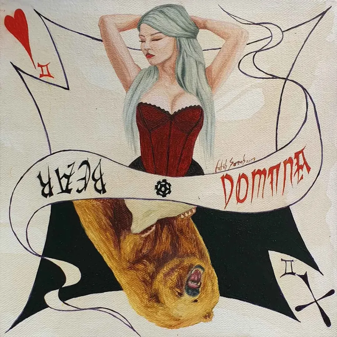 FATİH SAZAK — “İsimsiz”, 2019 "İsimsiz" eseri FATİH SAZAK tarafından 2019 yılında 25x25 cm ölçülerinde Tuval üzeri yağlı boya tekniği ile yapılmıştır.