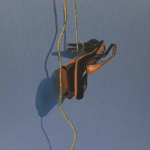 "İsimsiz" eseri FATİH TAŞÇI tarafından 2019 yılında 25x25 cm ölçülerinde Tuval üzeri yağlı boya tekniği ile yapılmıştır.