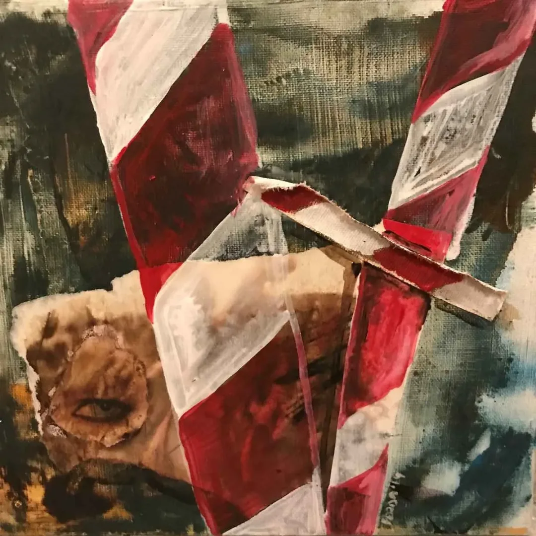 FERDA OLKUN — “İsimsiz”, 2019 "İsimsiz" eseri FERDA OLKUN tarafından 2019 yılında 25x25 cm ölçülerinde Tuval üzeri yağlı boya tekniği ile yapılmıştır.