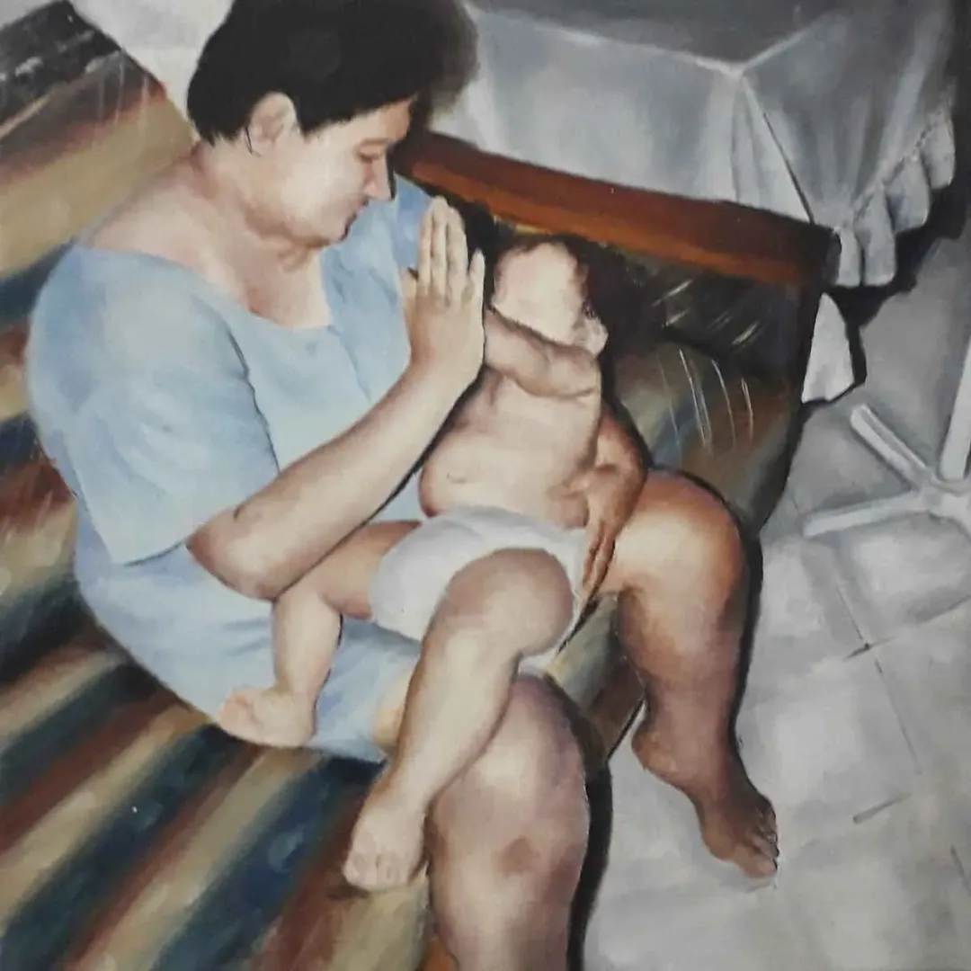 GÖKSU YURTSEVEN — “İsimsiz”, 2019 "İsimsiz" eseri GÖKSU YURTSEVEN tarafından 2019 yılında 25x25 cm ölçülerinde Tuval üzeri akrilik boya tekniği ile yapılmıştır.
