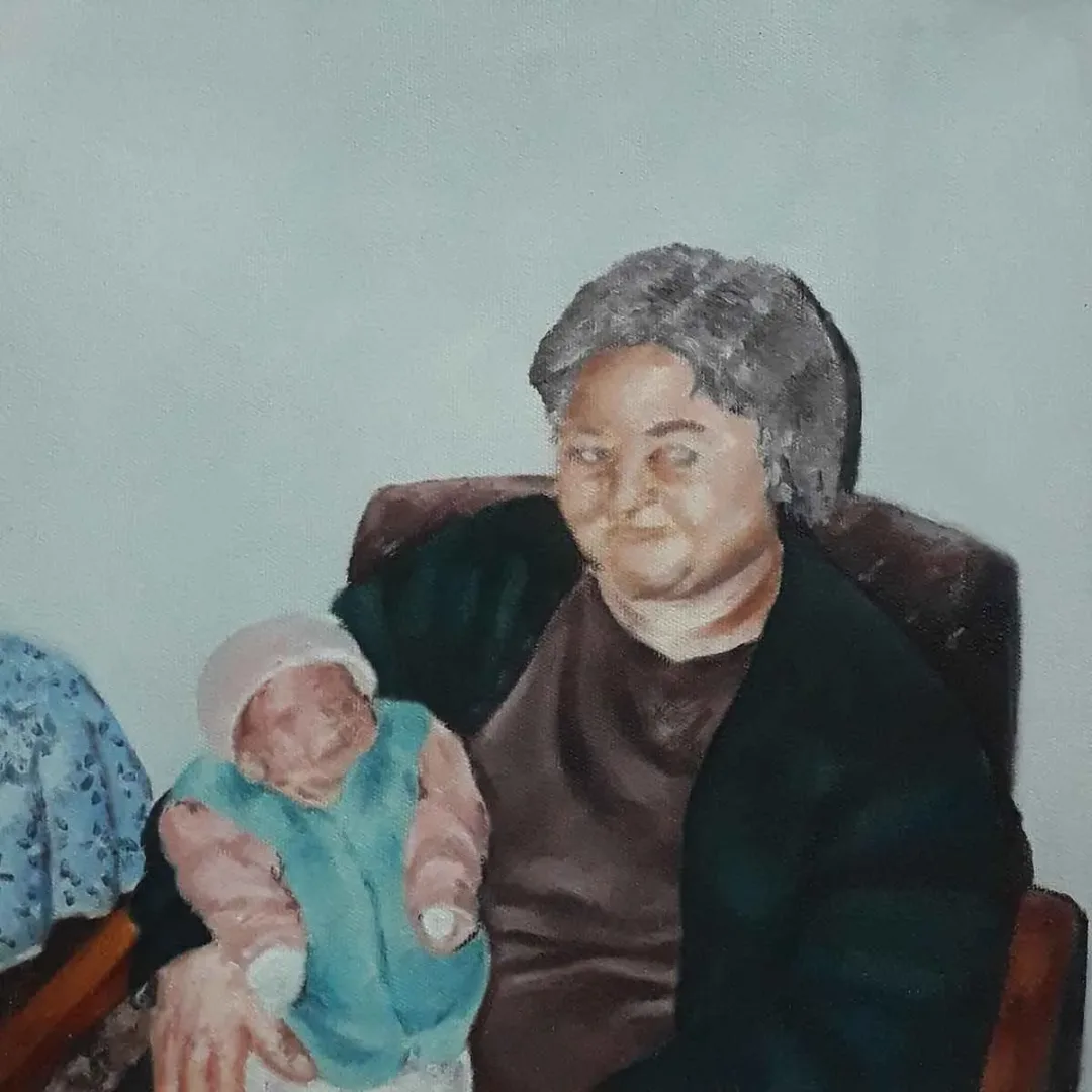 GÖKSU YURTSEVEN — “İsimsiz”, 2019 "İsimsiz" eseri GÖKSU YURTSEVEN tarafından 2019 yılında 25x25 cm ölçülerinde Tuval üzeri akrilik boya tekniği ile yapılmıştır.