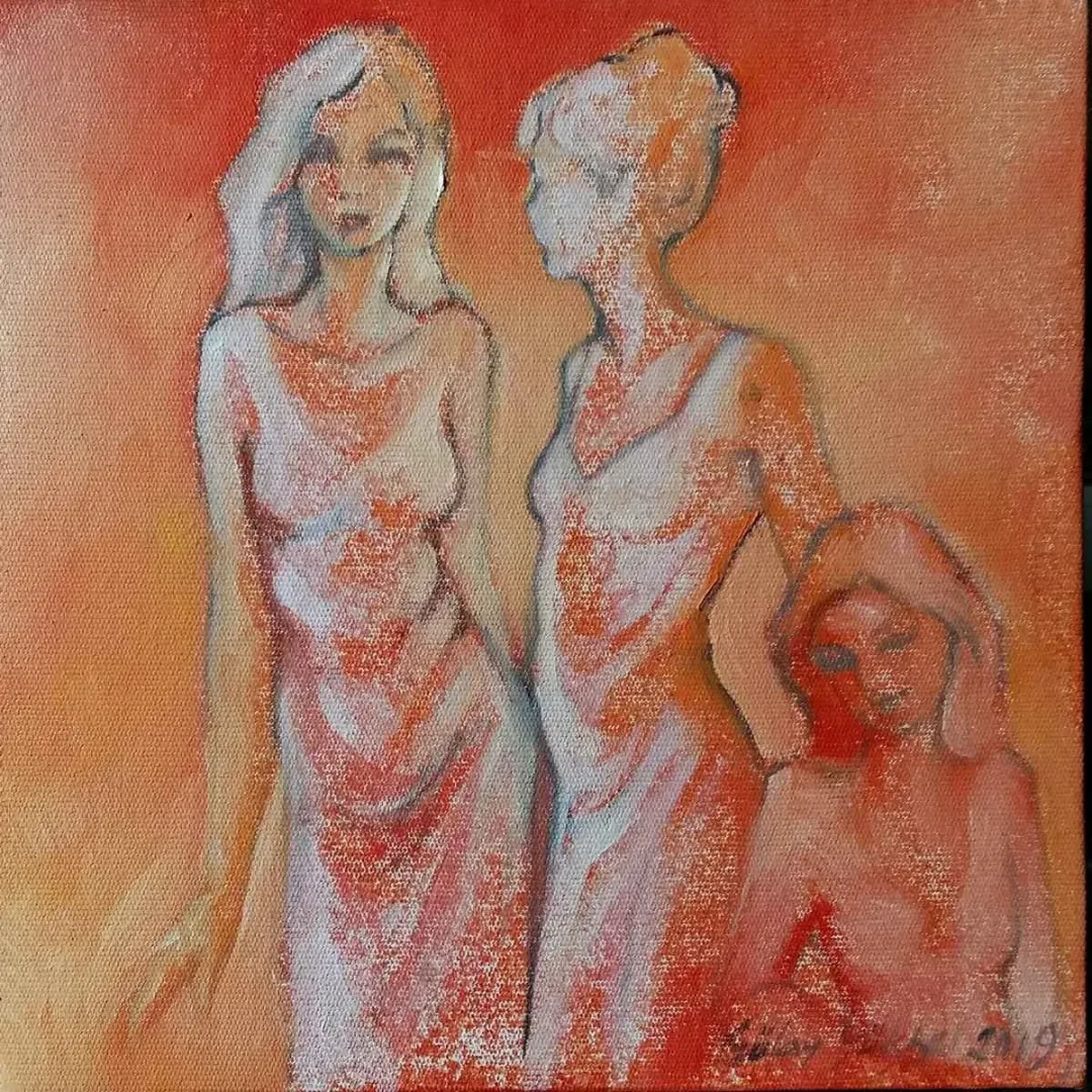 GÜLAY YÜKSEL — “İsimsiz”, 2019 "İsimsiz" eseri GÜLAY YÜKSEL tarafından 2019 yılında 25x25 cm ölçülerinde Tuval üzeri yağlı boya tekniği ile yapılmıştır.